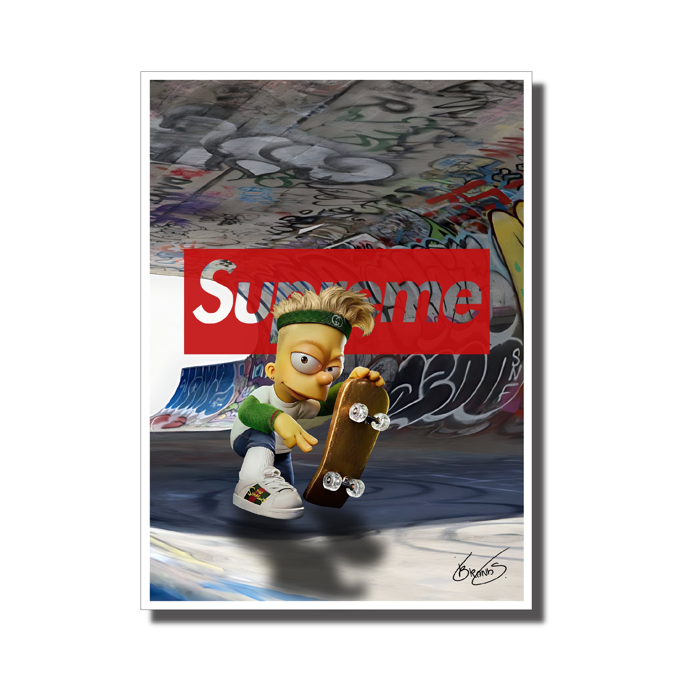 Cool Kid Skate Wall Art