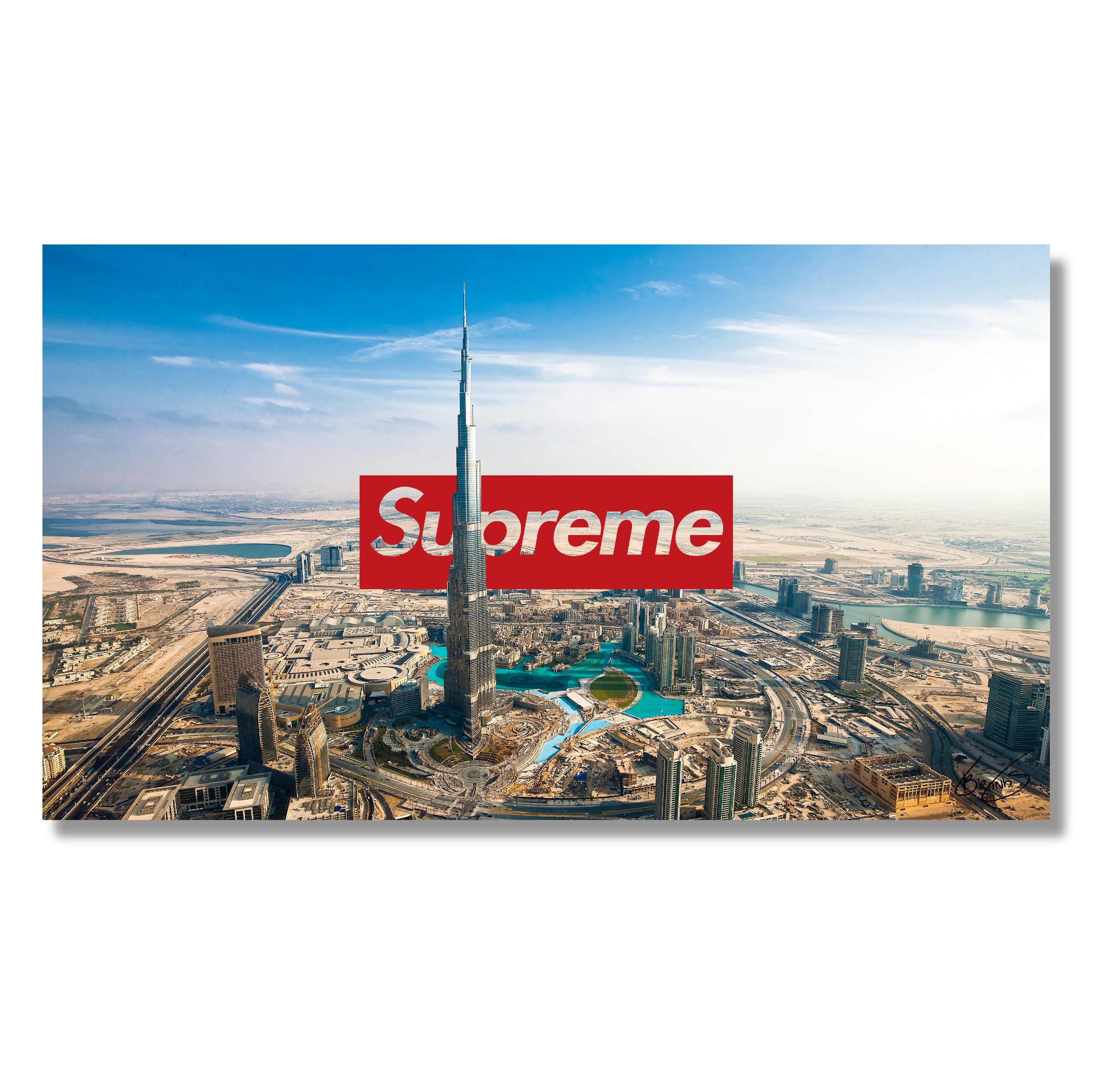 Dubai City Acrylglas