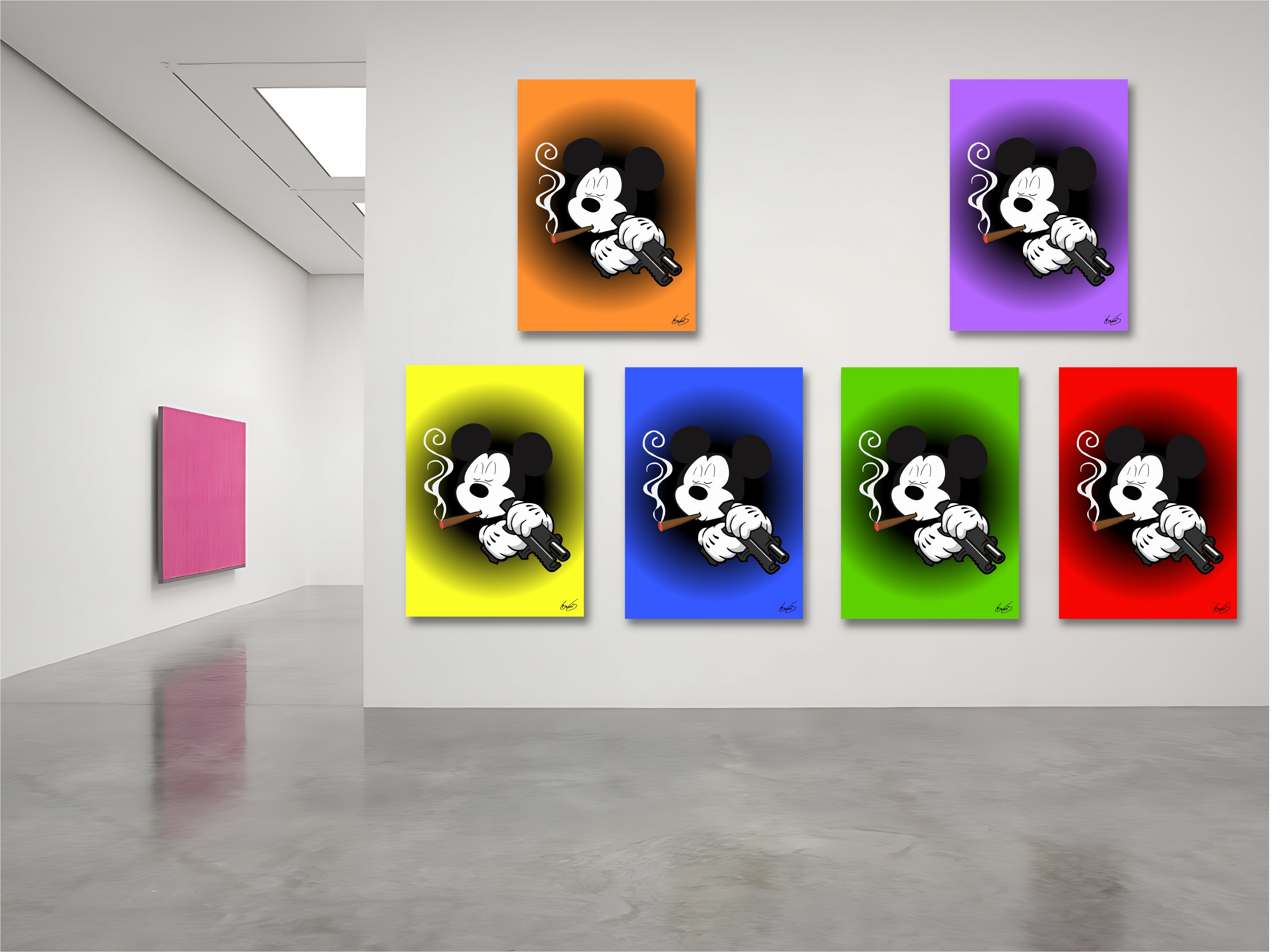 Gangster Mouse Wall Art