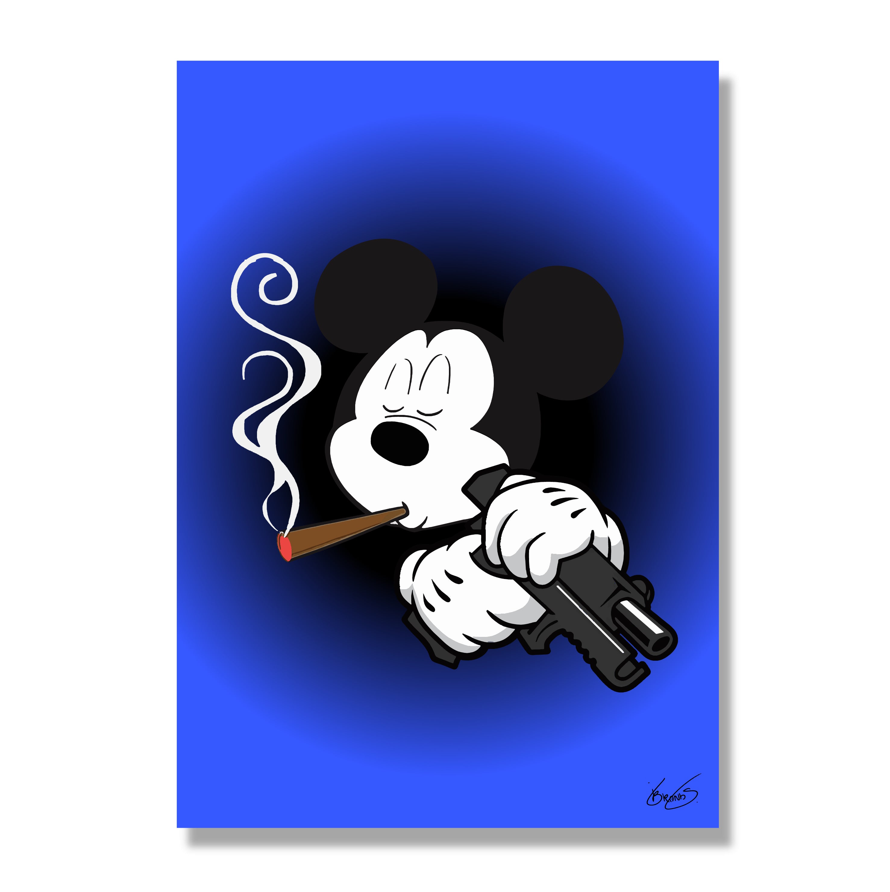 Gangster Mouse Wall Art