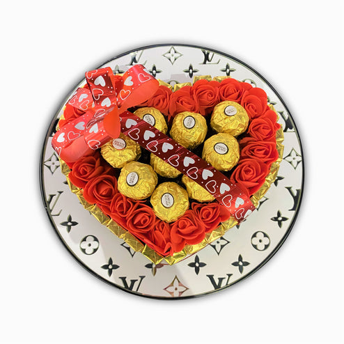 Relatiegeschenk Chocolade Hartje