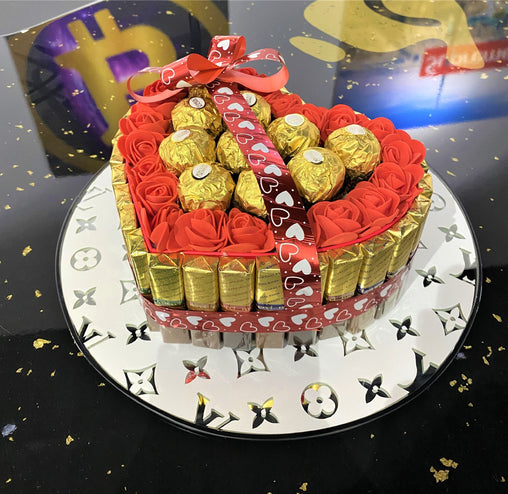 Relatiegeschenk Chocolade Hartje