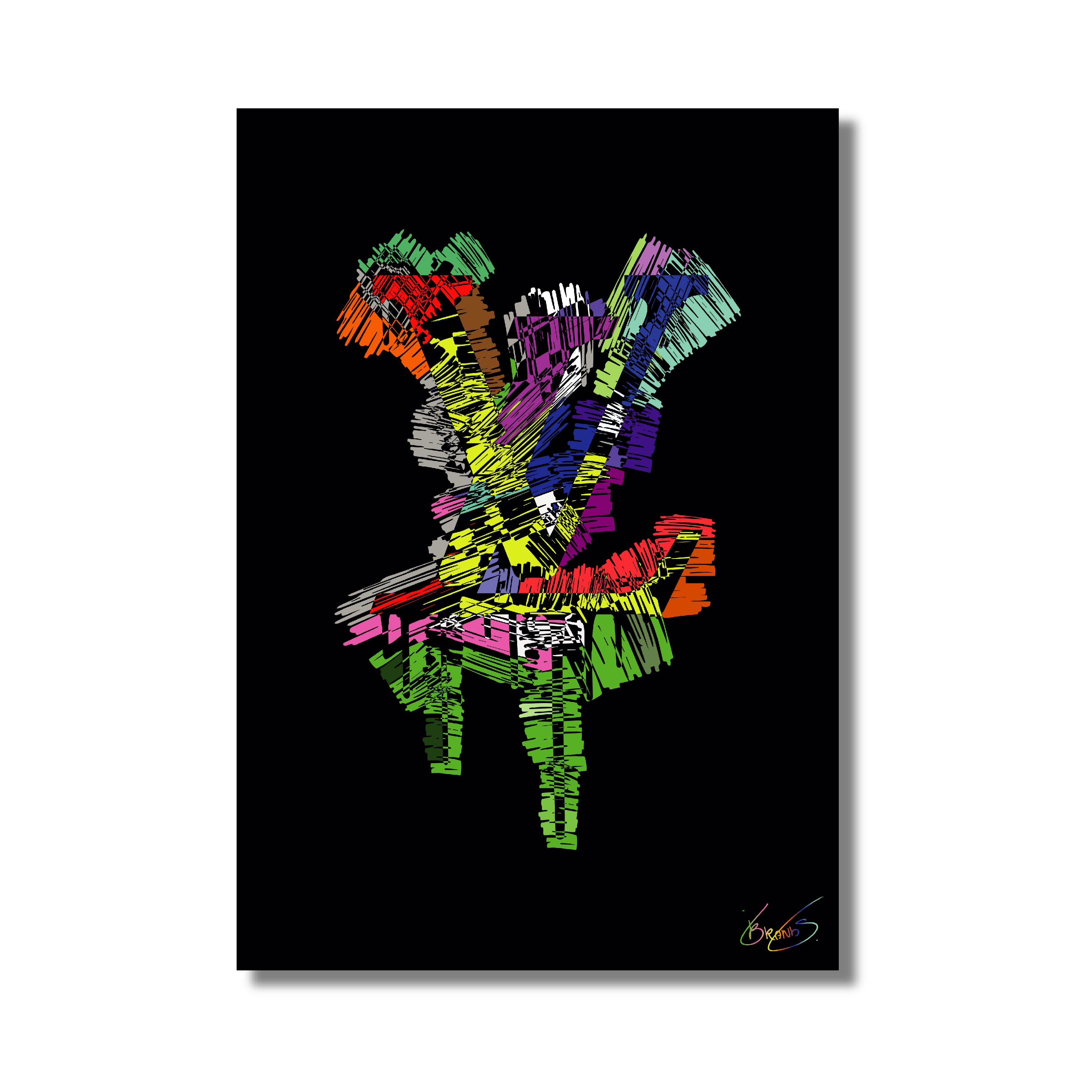 Designer Marker Color Wall Art