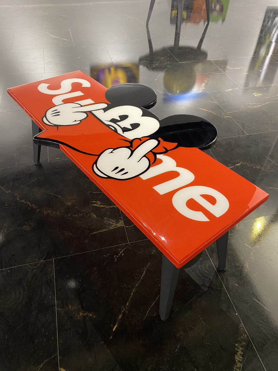 Mickey x Sup Coffee Table Art