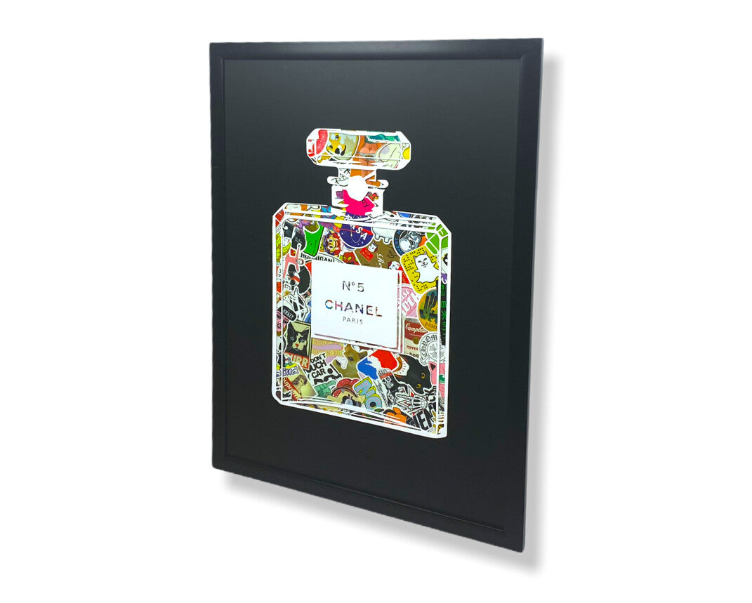 Paris Stickerbomb Wall Art