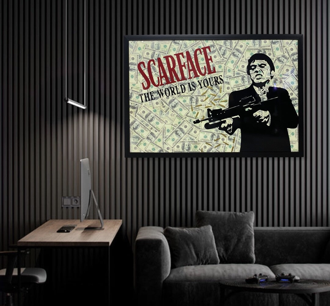 Say Hello To My Little Friend Wall Art
