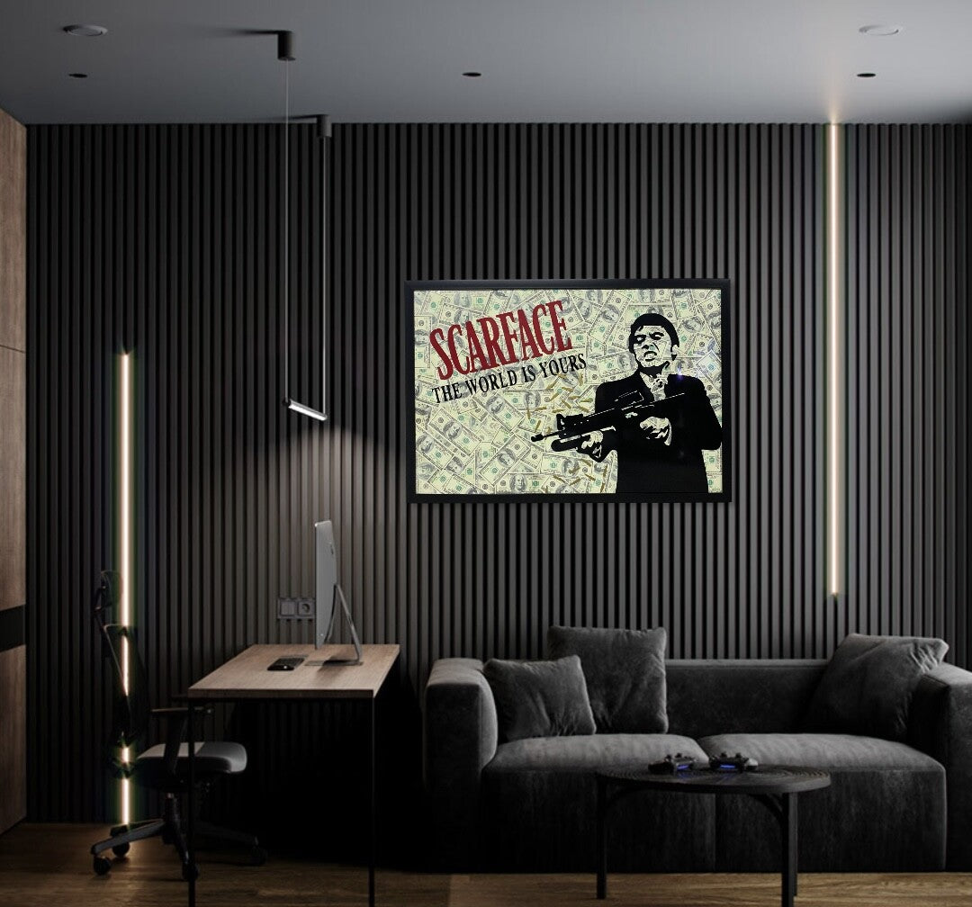 Say Hello To My Little Friend Wall Art