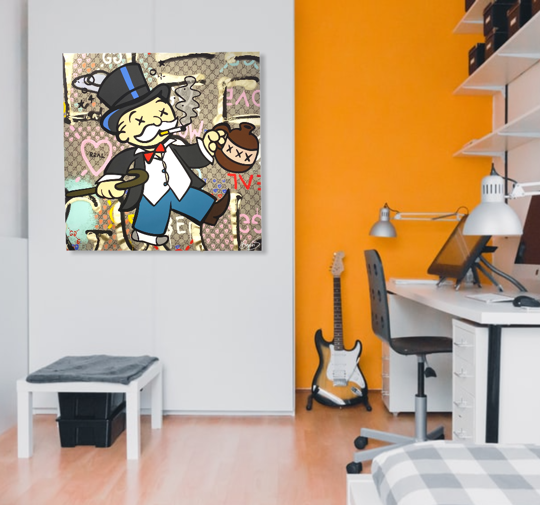Vintage Cartoon Canvas
