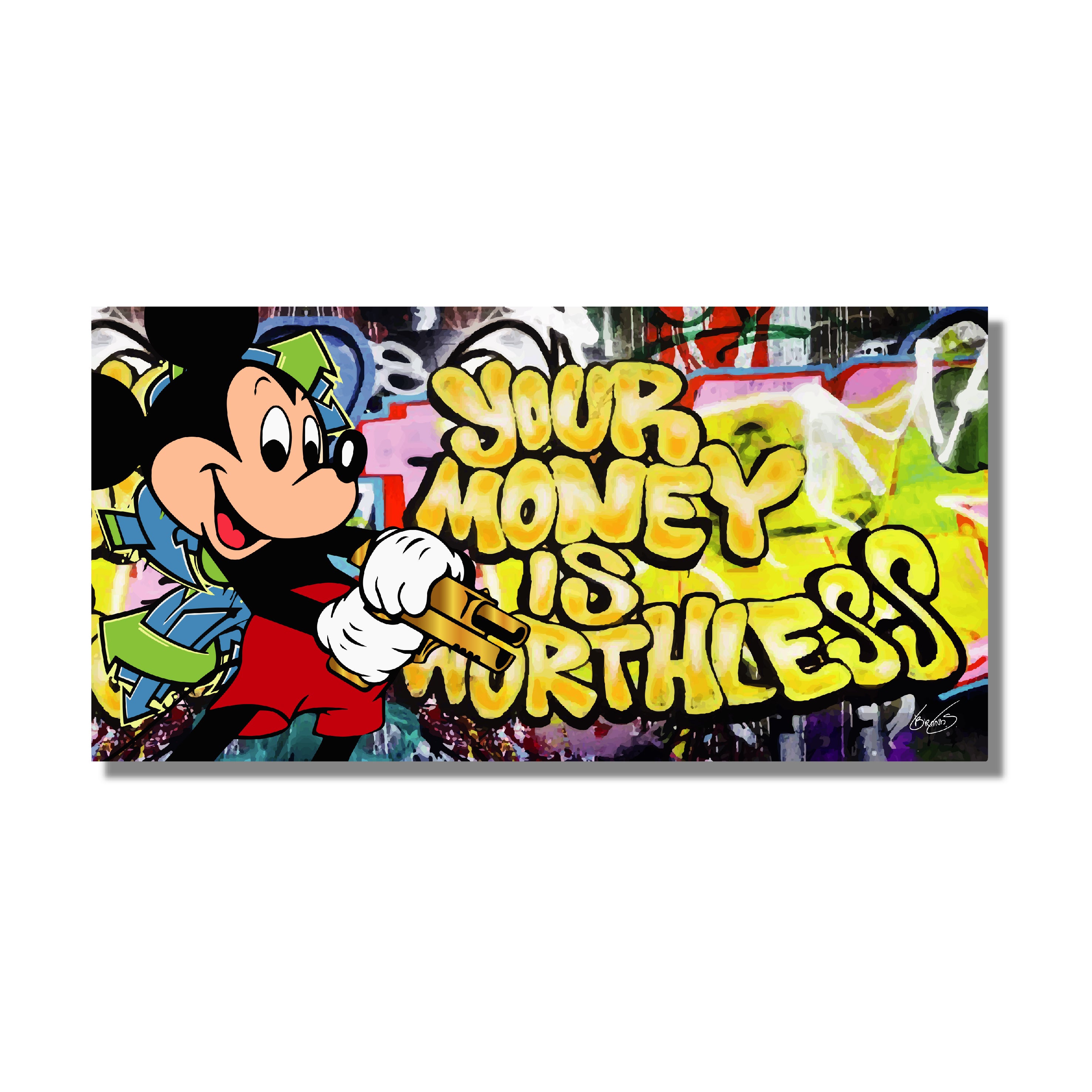 Your Money Is Worthless Wall Art